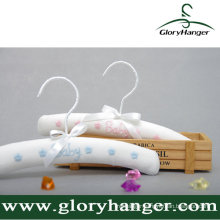 White Stain Padded Hanger for Children